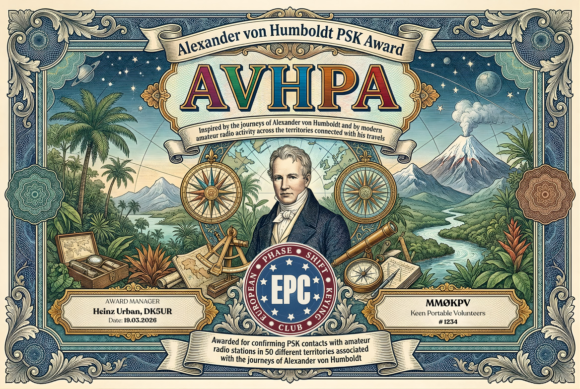 Alexander von Humboldt PSK Award artwork