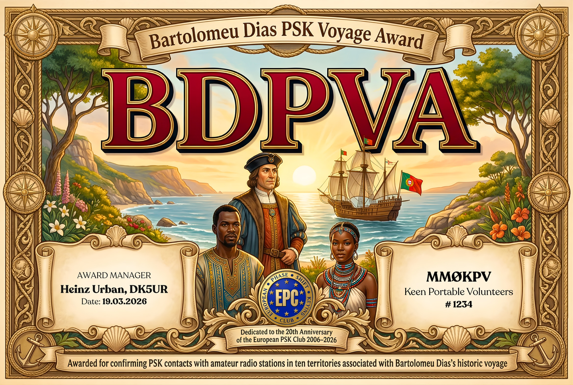 Bartolomeu Dias PSK Voyage Award artwork