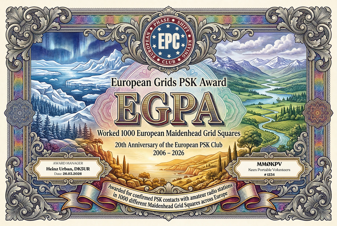 EGPA 1000 Award