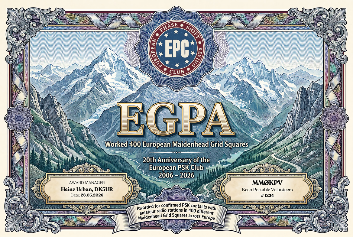EGPA 400 Award