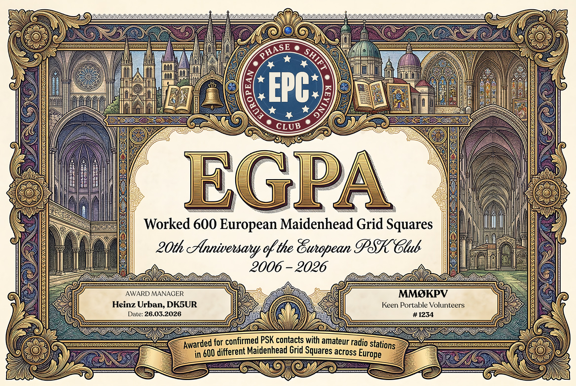 EGPA 600 Award