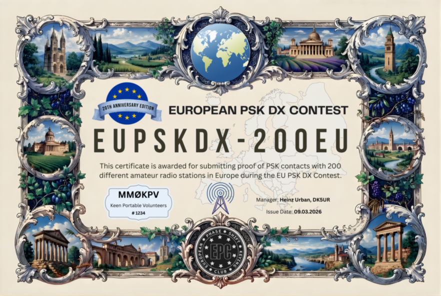 EUPSKDX-200EU certificate