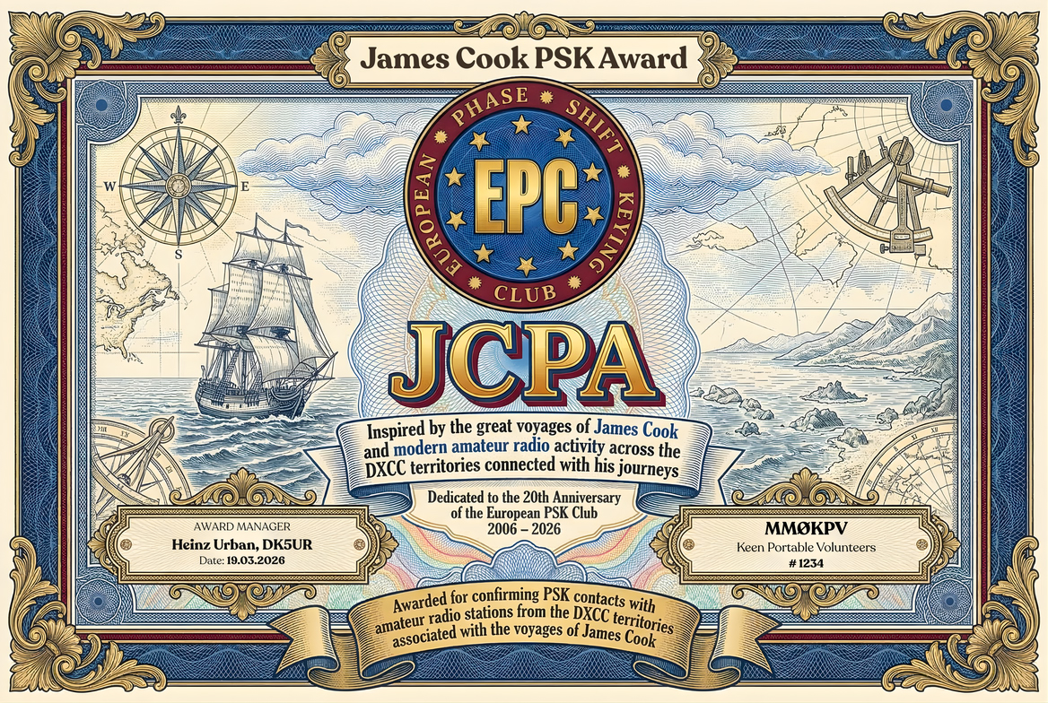 James Cook PSK Award artwork